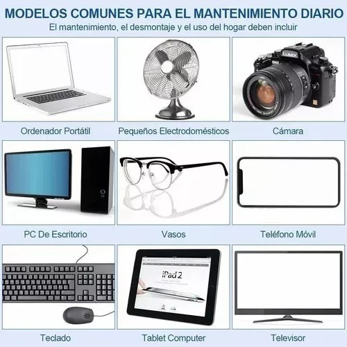 Set 115 Pcs Destornilladores Precisión Torx Magnéticos