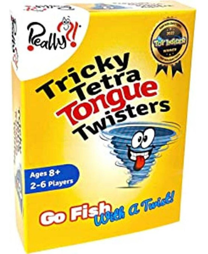 Juego De Cartas Tricky Tetra Twisters Divertidos Juegos