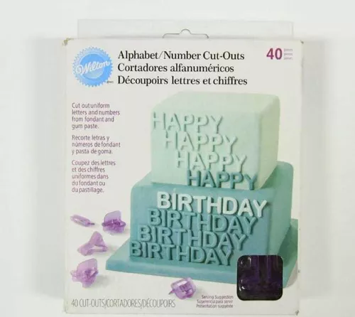 Kit découpoirs alphabet - 27 pcs