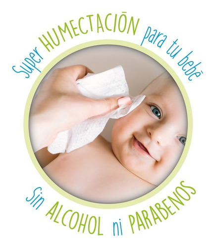 Imagen 5 de 6 de Toallitas Húmedas Hello Baby Jojoba 80 Pz, Caja Con 12 Paq.