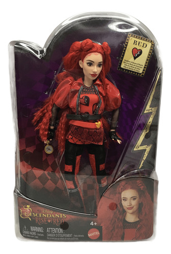 Mattel Disney Descendientes Red Hija De Reina De Corazones