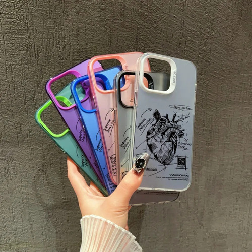 Funda Para iPhone De Apple Con Estampado De Corazones