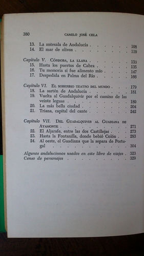 Imagen 5 de 5 de Primer Viaje Andaluz - Camilo José Cela