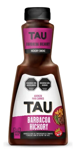 Aderezo Barbacoa Ahumada Bbq Hickory Smoke Tau Delta 340g