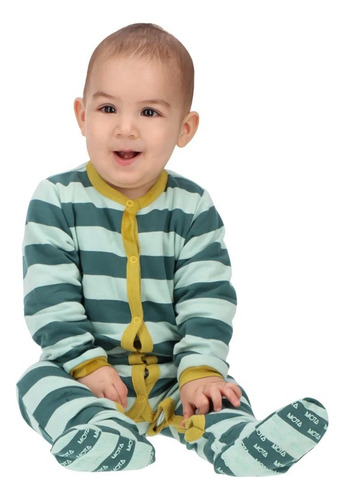Pijama Enterito 100% Algodón Afranelado Para Bebe Niña/niño