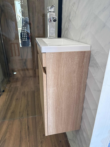 Mueble De Baño Galicia Haya Incluye Monomando Cromo