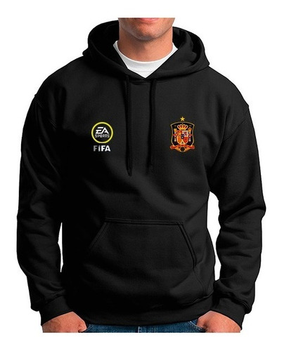 Buzo Hoodie Capota Seleccion España Fifa Ea Sports Hombre