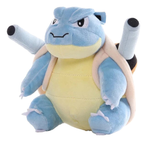 Peluche Pokemon Blastoise Anime Casi 20 Cm Importado Azul Claro