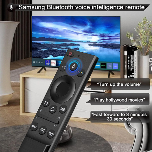 Control Remoto Para Samsung Smart Tv Un65au7000fxzx Con Voz