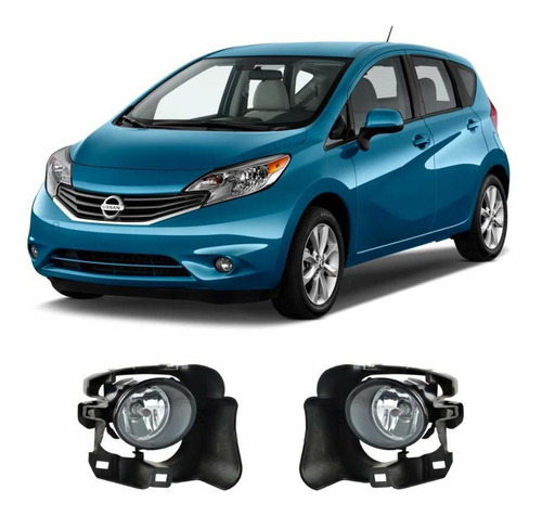 Concept Luz Antiniebla Para Nissan Versa Note 2 -2016 L R