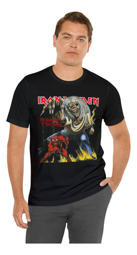 Rnm-0435 Polera Iron Maiden The Number Of The Beast