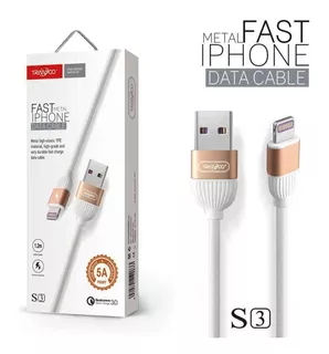 Cable Para iPhone 5a Modelo S3-i Carga Rápida Fast