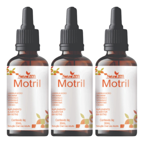 3 Motril - Vitaminas E Minerais - 30 Ml