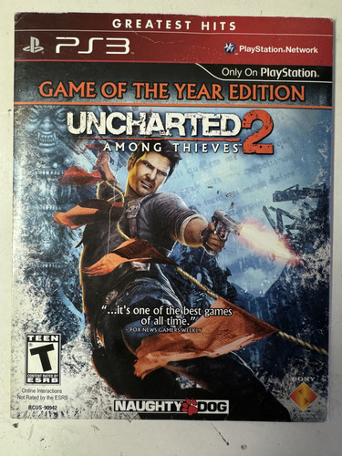 Uncharted 2 - Juego Ps3 (Usado)