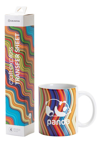 Transfer Sublimable Craft Express Grande Olas De Colores