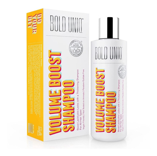 Bold Uniq Volume Boost Champú Voluminizante Elevación Brilo