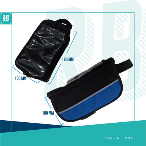 Imagen 2 de 9 de Bolso Porta Celular Bicicleta Xl