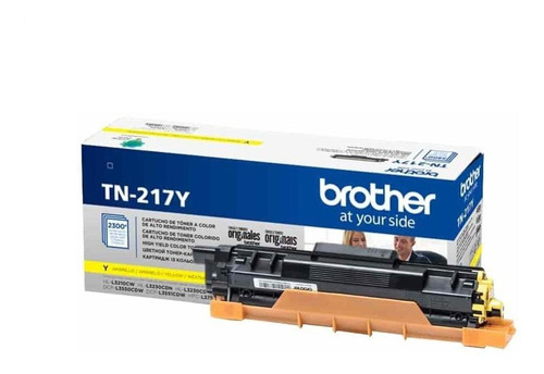 Toner Original Brother Tn217y Amarillo