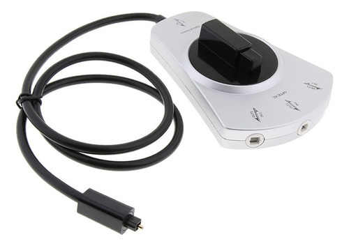 Divisor De Sonido 3 Vías Cable De Fibra De Sonido Digital