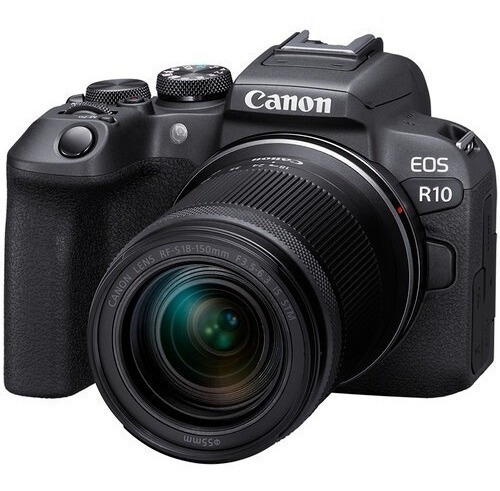 Canon Eos R10 Mirrorless + Lente 18-150mm Com Recibo Cor Preto