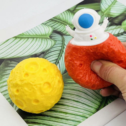 Juego De 3 Piezas Squeeze Toys Squeshes Toy Astronaut Squeez