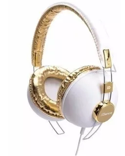 Auricular Headphone Idance Hipster703 Blanco Vintage C/ Mic