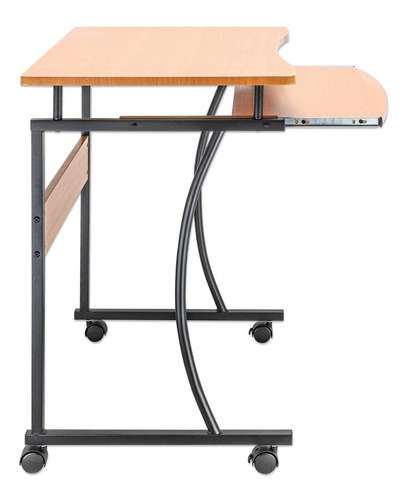 Imagen 4 de 4 de Escritorio Manhattan Con Bandeja Deslizable Para Teclado