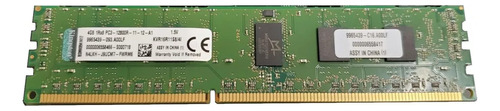 Memória Servidor Kingston ValueRAM 4GB DDR3-12800 RDIMM KVR16R11S8/4