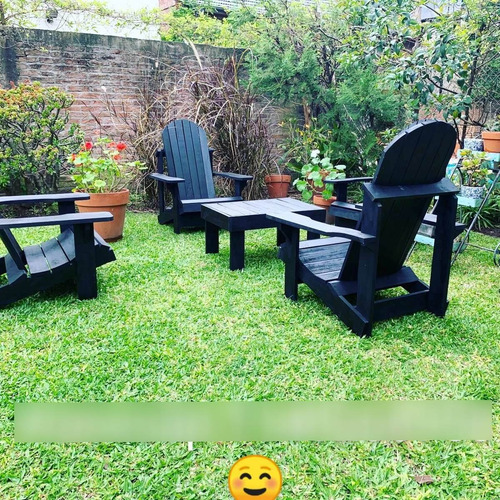 Juego De Dos Sillones + Mesa
