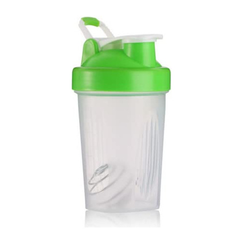 Botella Mezcladora Shaker Bottle, Tapa A Rosca Segura, Tapón