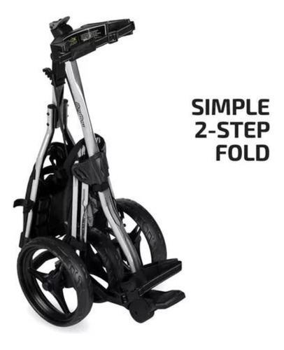 Carro Manual Golf Bag Boy Express Dlx Pro Color Negro Matte