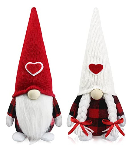 2 Gnomos De Peluche Escoceses De San Valentín Cuadros ...