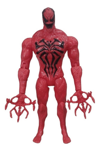 Muñeco Venom Rojo De 30 Cm Con Sonido 