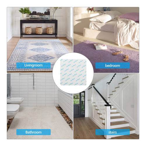 Almohadillas Antideslizantes Reutilizables Para Alfombras, 1