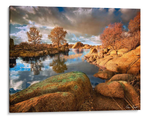 Canvas Lab Cuadro Lago Rocoso I 160x120, David Drost