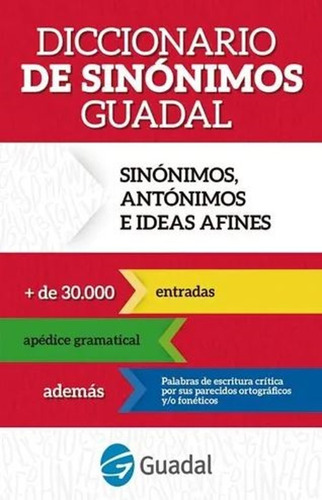 Diccionario De Sinónimos Guadal 