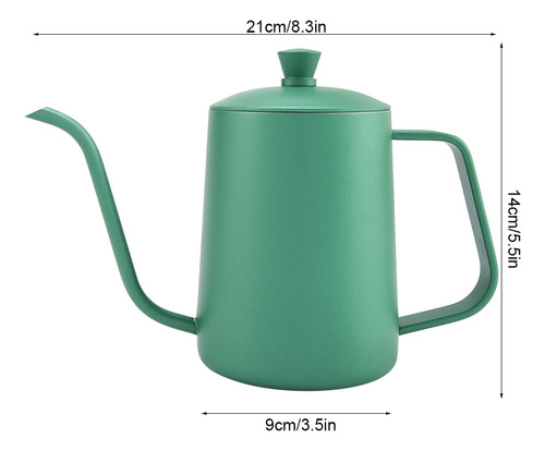 Tetera Con Boquilla De Cuello De Cisne Y Hervidor De Café