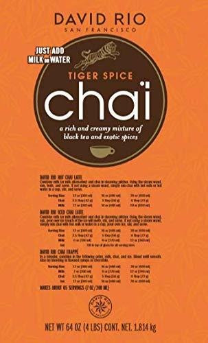David Rio Tiger Spice Chai, 4 Libras
