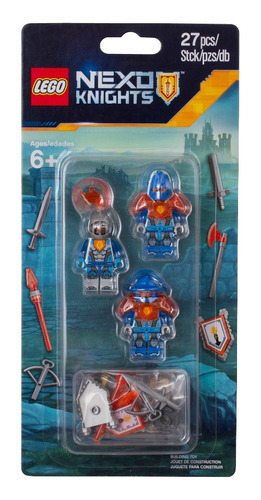 Lego Set De Accesorios Nexo Knights 853676 - 27pz Cantidad De Piezas 27