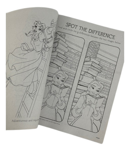 Libro Para Colorear Princesas Disney