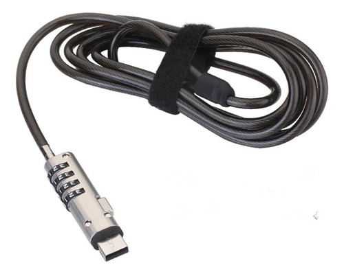 Candado De Cable De Seguridad Usb Para Computadora Portátil