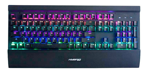 Teclado Gamer Semi Mecanico Noga Hybrid Retroiluminado