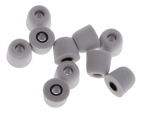 5 Pares De De Espuma De Memória De 4,5 Mm Para Cinzento