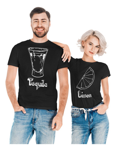 Poleras Dia Del Amor/amistad - Modelo Tequila - Limón