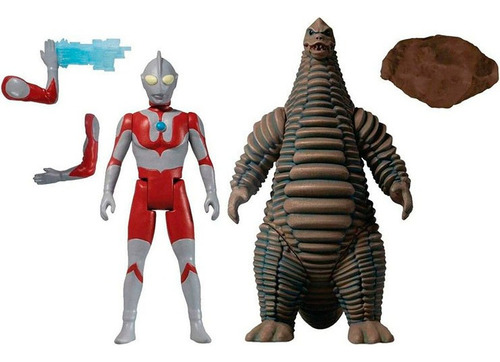 Ultraman And Red King Boxed Set - 5 Points Figures - Mezco