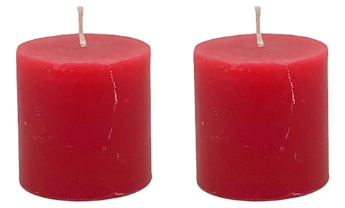 Velas Cilindrica Parafina Velon 6x6 Cm Pack X3 