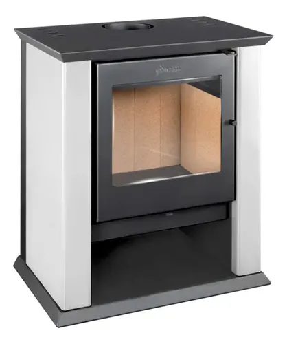 Estufa A Leña Classic 500 Blanco Amesti