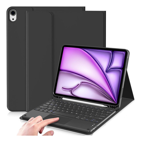 Funda Cover Keyboard Touchpad iPad Air 11 (m3) A3266 A3267