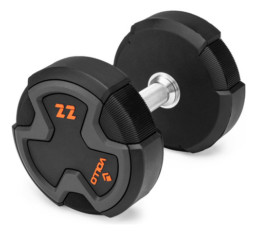 Halter Dumbbell Peso 22kg Hexagonal Treino Academia Vollo