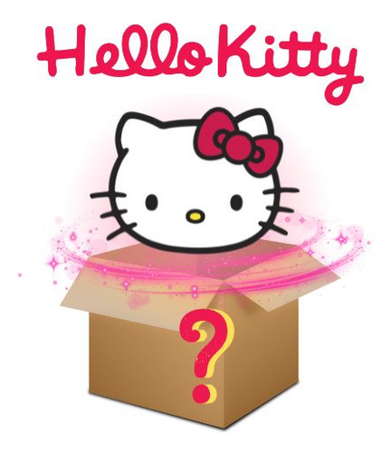 Caja Hello Kitty Mystery 10 Articulos Box Caja Sorpresa